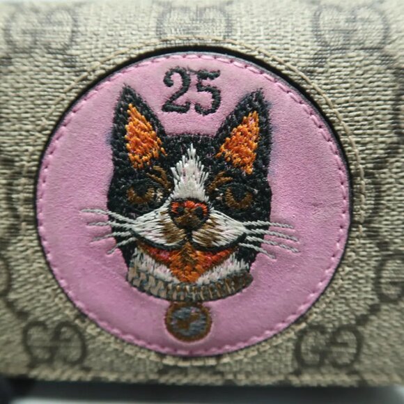 GUCCI Brown Canvas Wallet 326-021025 - Picture 8 of 12